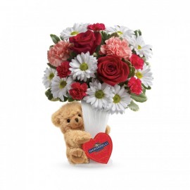 Hug Bear Your Heart Bouquet